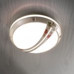 Groe Bullaugen-Lampe als Wohnraum- und Auenlampe