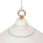 Italienische Hngelampe mit Keramikschirm von CeraBo