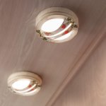 Kleine Bullaugen-Lampe als Wohnraum- und Auenlampe