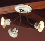 Italienische Deckenlampe im modernen Landhausstil von Signa