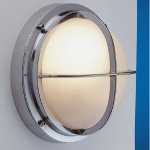 Runde Außenlampe für Wand- und Deckenmontage