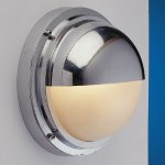 Runde Außenlampe für Wand- und Deckenmontage