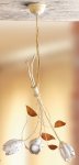 Zierlicher Kronleuchter mit Blütenschirmen von CeraBo