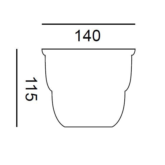 Kleiner GU10-Deckenspot aus Keramik