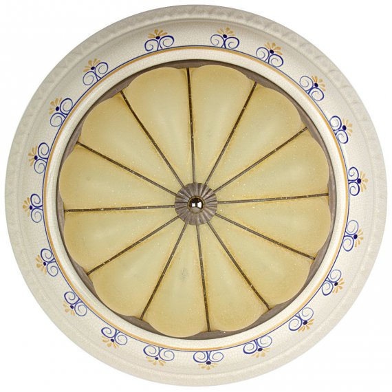 Mediterrane Glas-Keramik-Deckenleuchte von Sirluce