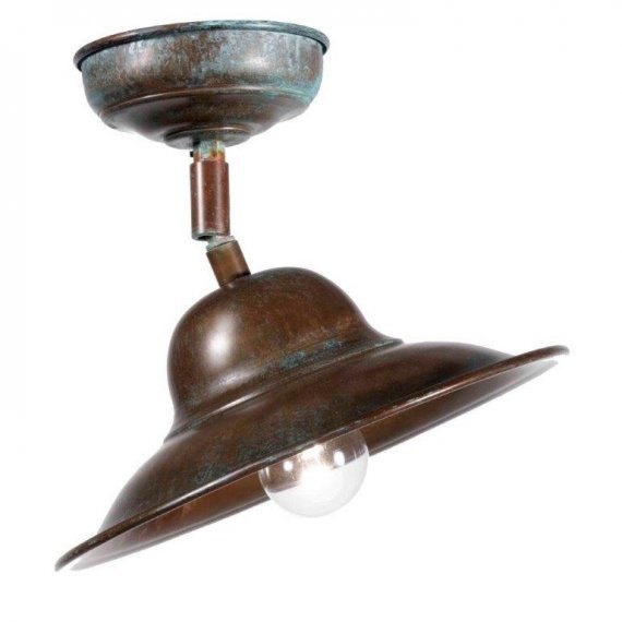 Rustikale Deckenlampe in Verderame, Durchmesser 22cm
