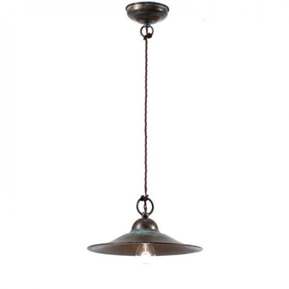 Rustikale Hngelampe in Verderame, Durchmesser 32cm