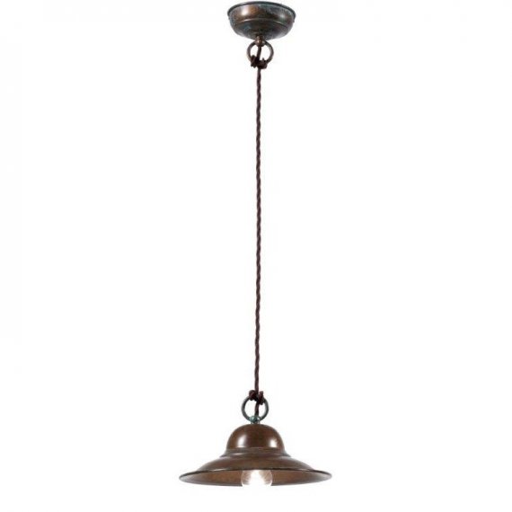 Rustikale Hngelampe in Verderame, Durchmesser 22cm